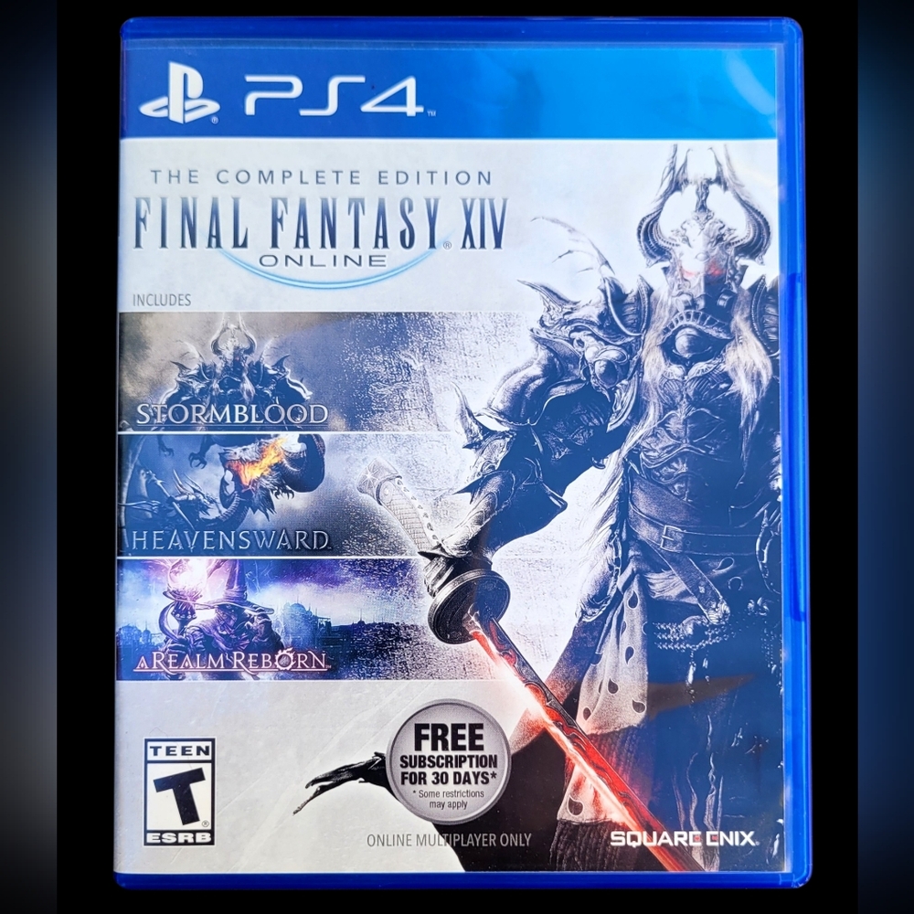 Final Fantasy XIV Online Complete Edition PS4 Video Game Sony PlayStation EUC